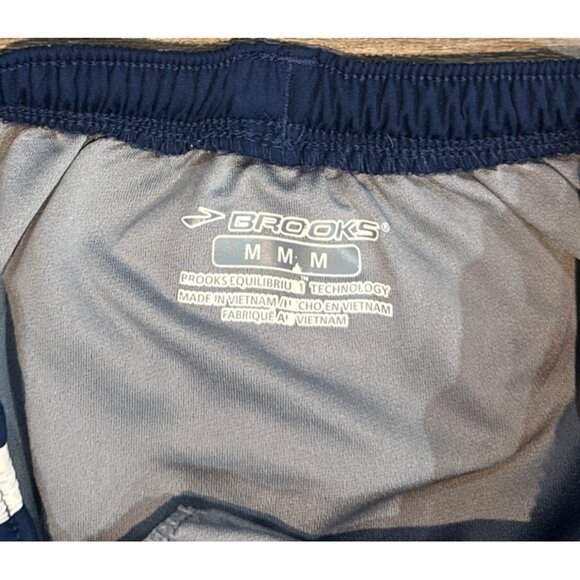 Brooks Running Shorts Womens Medium 4” Inseam Elastic Waist 7T4HEXK - Picture 2 of 4